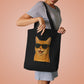 Orange Tabby Cat Wearing Sunglasses Cotton Tote Bag