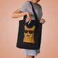 Orange Tabby Cat Wearing Sunglasses Cotton Tote Bag