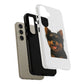 Yorkshire Terrier Wearing Sunglasses - Tough Phone Case