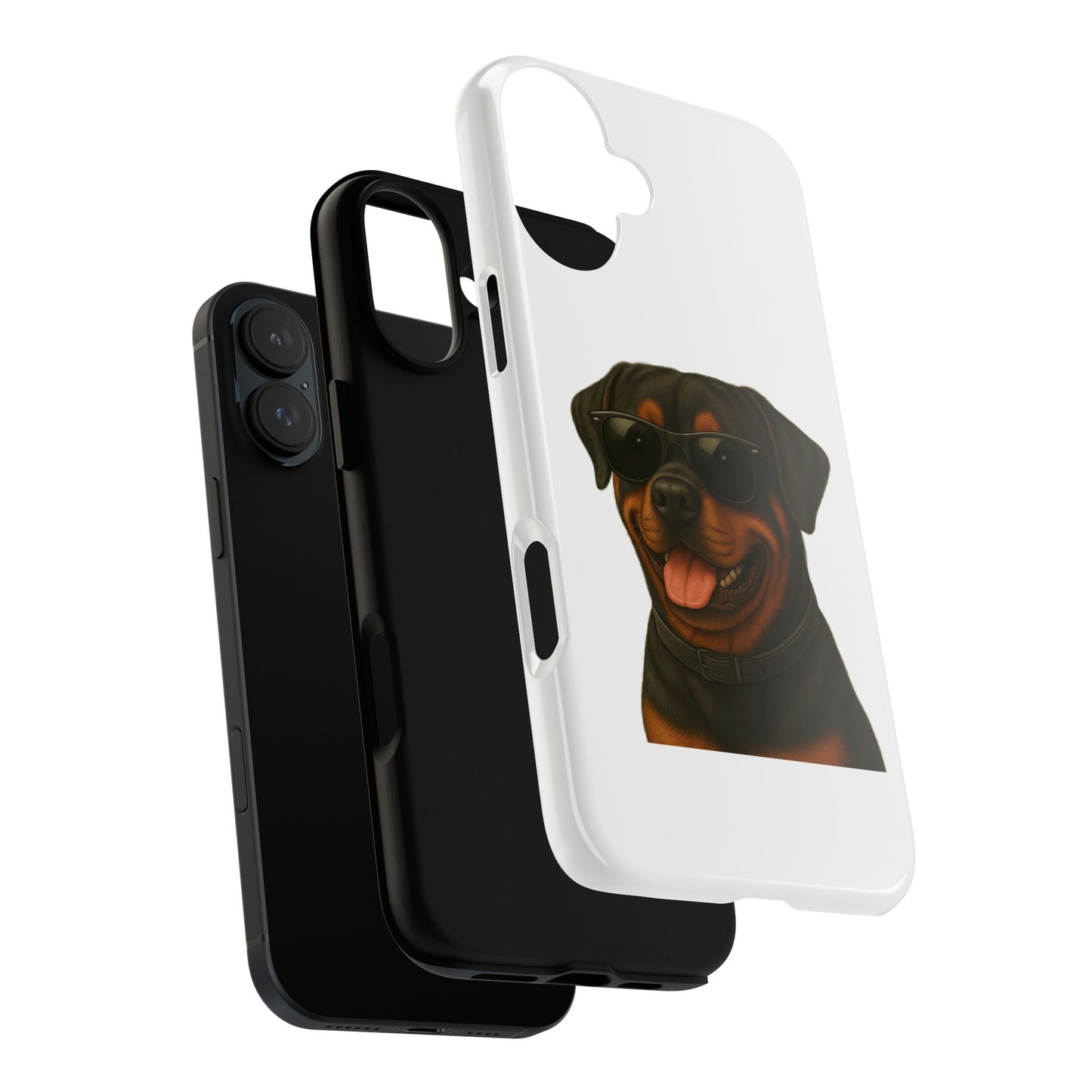 Rottweiler Wearing Sunglasses - Tough Phone Case