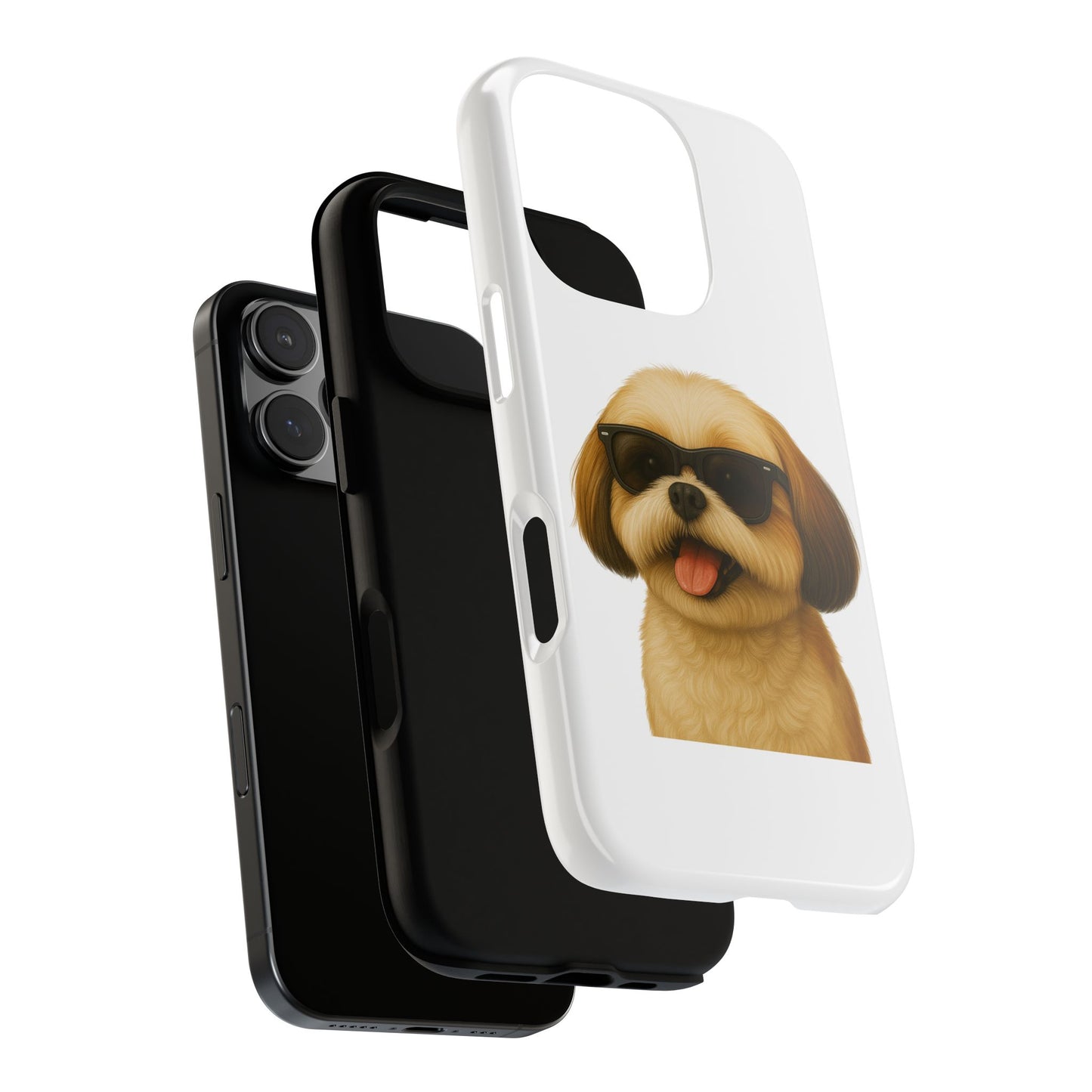 Shih Tzu Wearing Sunglasses - Tough Phone Case