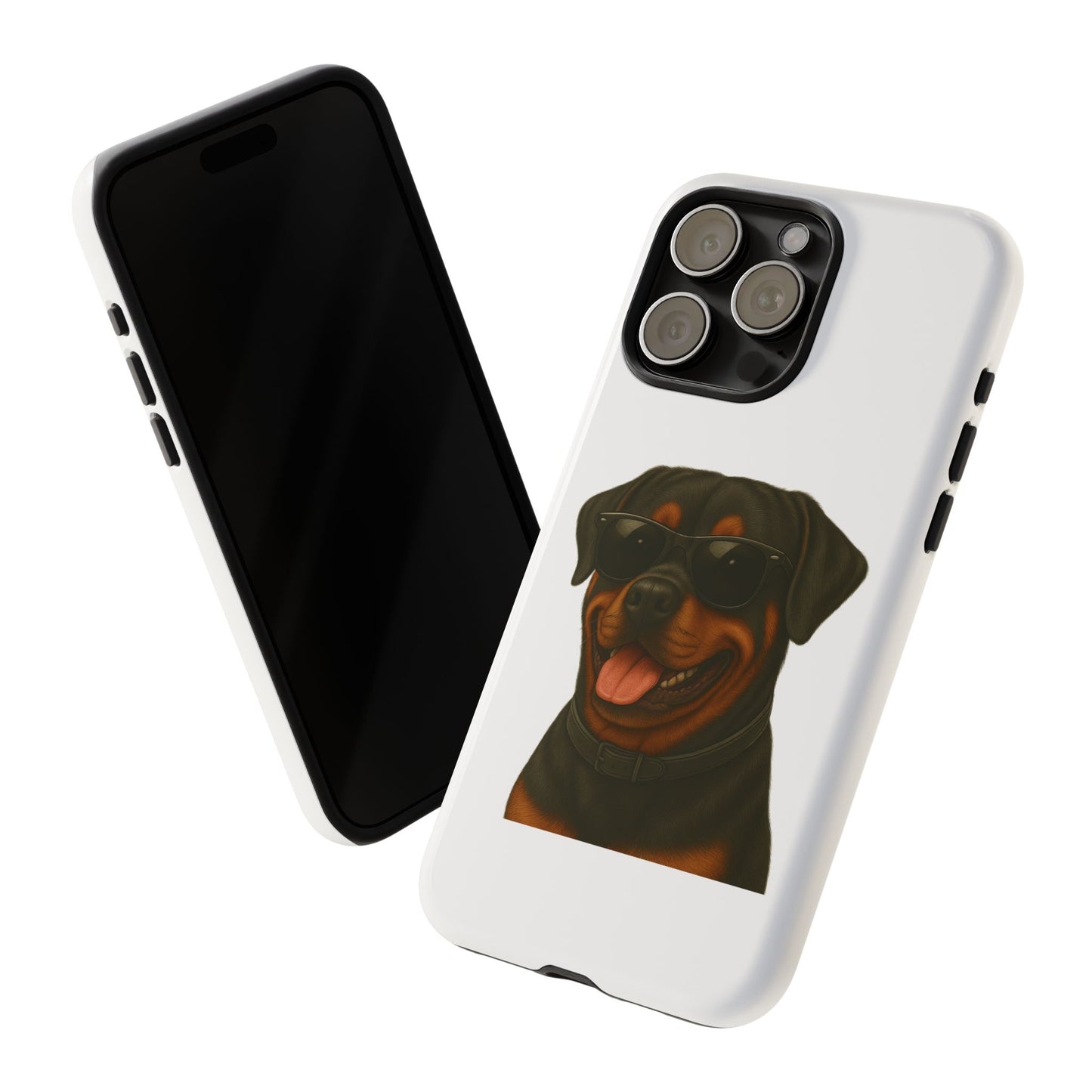 Rottweiler Wearing Sunglasses - Tough Phone Case