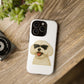 Maltese Wearing Sunglasses - Tough Phone Case