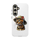 Bengal Cat Wearing a Safari Hat - Tough Phone Case