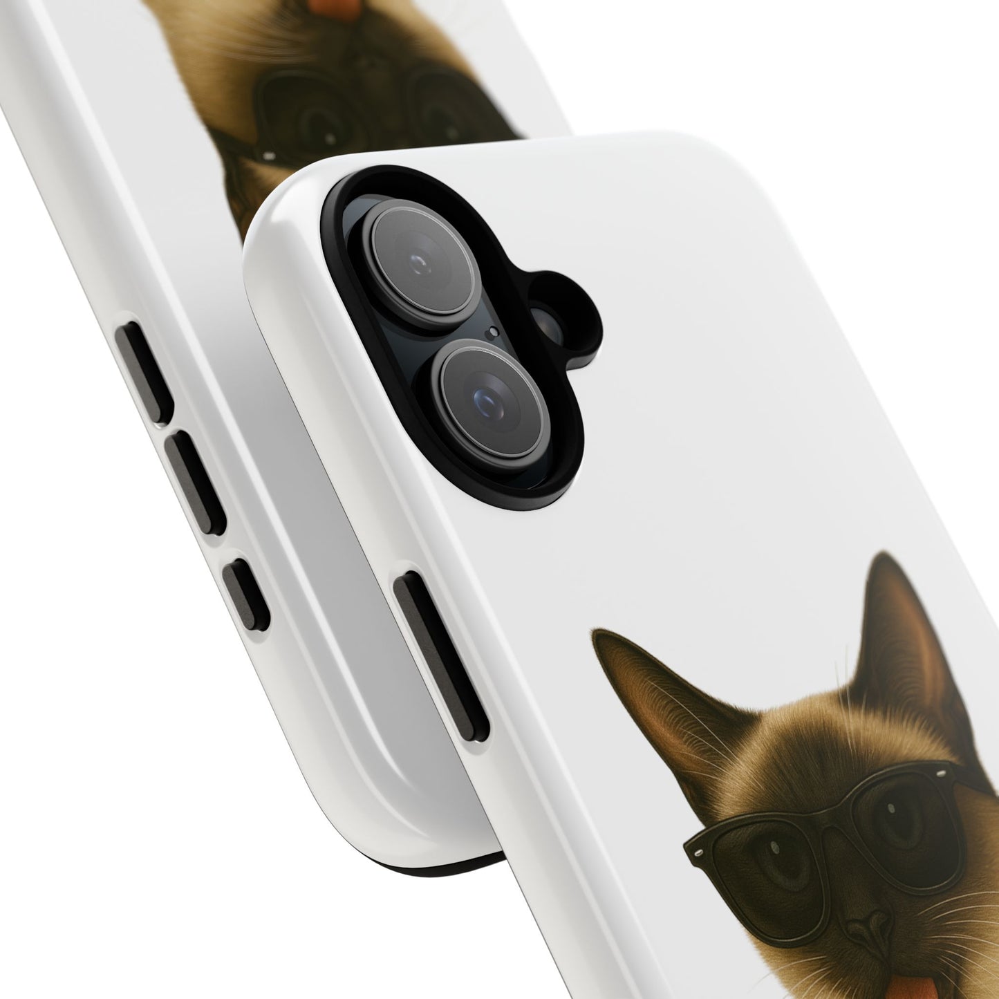 Siamese Cat Wearing Sunglasses - Tough Phone Case