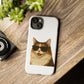 Calico Cat Wearing Sunglasses - Tough Phone Case