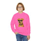 Miniature Schnauzer Wearing Sunglasses - Youth Crewneck Sweatshirt