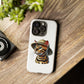 Bengal Cat Wearing a Safari Hat - Tough Phone Case