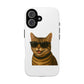 Tabby Cat Wearing Sunglasses - Tough Phone Case