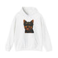 Yorkshire Terrier Wearing Sunglasses - Adult Hoodie