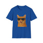 Orange Tabby Cat Wearing Sunglasses - Adult T-Shirt