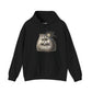 Persian Cat Wearing A Flower Fascinator - Adult Hoodie - Too Cute Pets