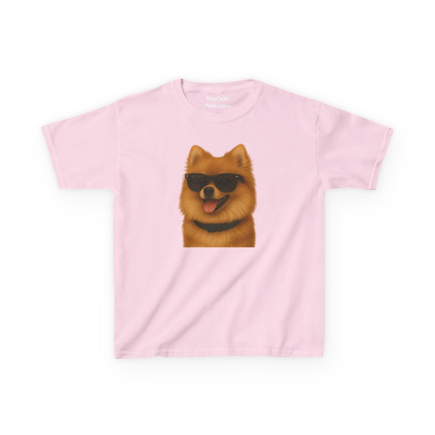 Pomeranian Wearing Sunglasses - Kids Tee