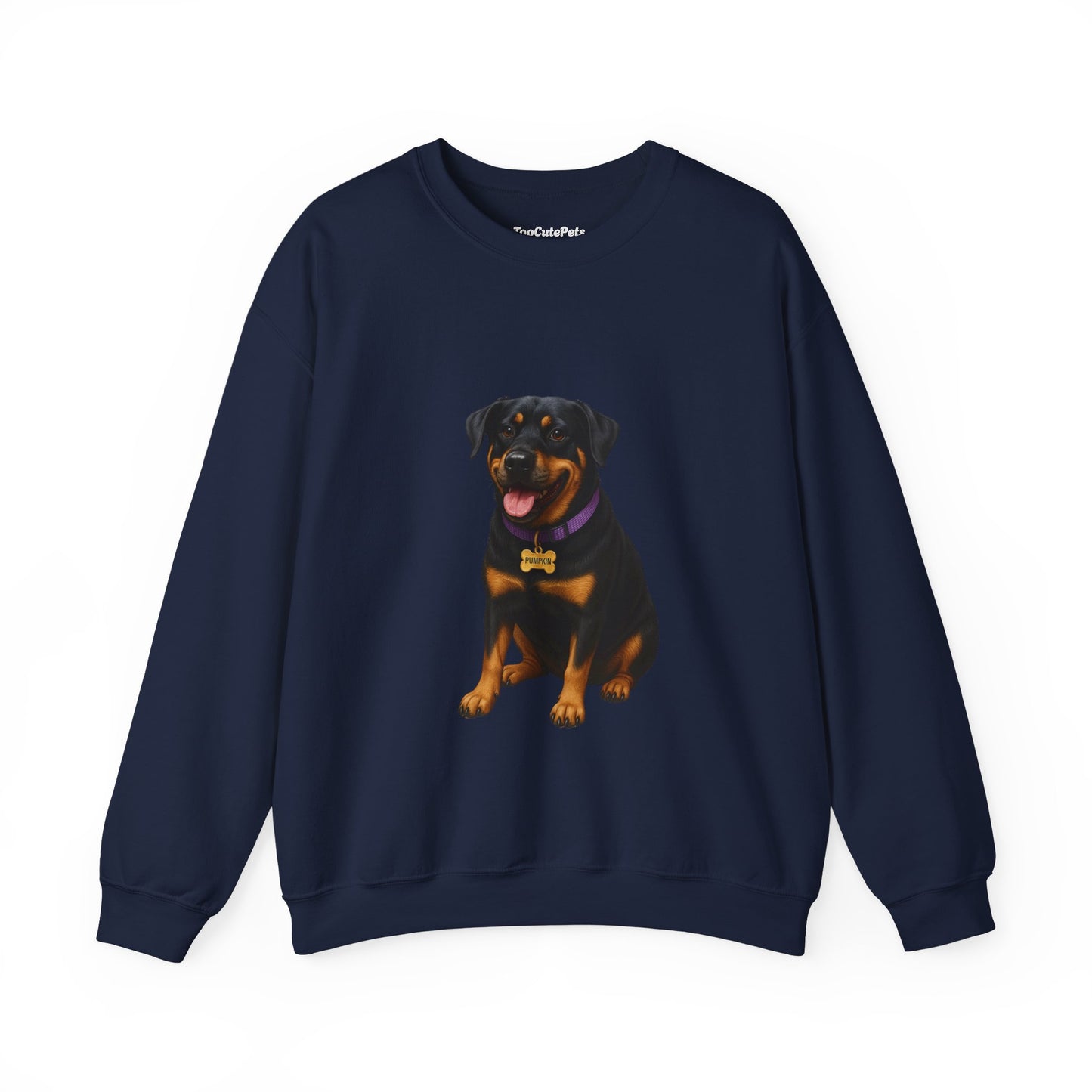 Rottweiler Lab Mix Pumpkin Sweatshirt