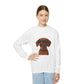 Dachshund Wearing Sunglasses - Youth Sweatshirt