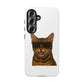 Bengal Cat Wearing Sunglasses - Tough Phone Case