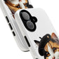 Calico Cat Wearing a Beret - Tough Phone Case