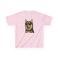 Siberian Husky Wearing Sunglasses - Kids Tee