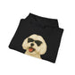 Maltese Wearing Sunglasses - Adult Hoodie