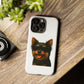 Yorkshire Terrier Wearing Sunglasses - Tough Phone Case