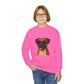 Boxer Dog Wearing Sunglasses - Youth Crewneck Sweatshirt