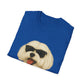 Maltese Wearing Sunglasses - Adult T-Shirt