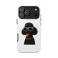 Black Poodle Wearing Sunglasses - Tough Phone Case
