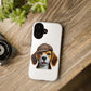 Beagle Wearing a Deerstalker Hat - Tough Phone Case