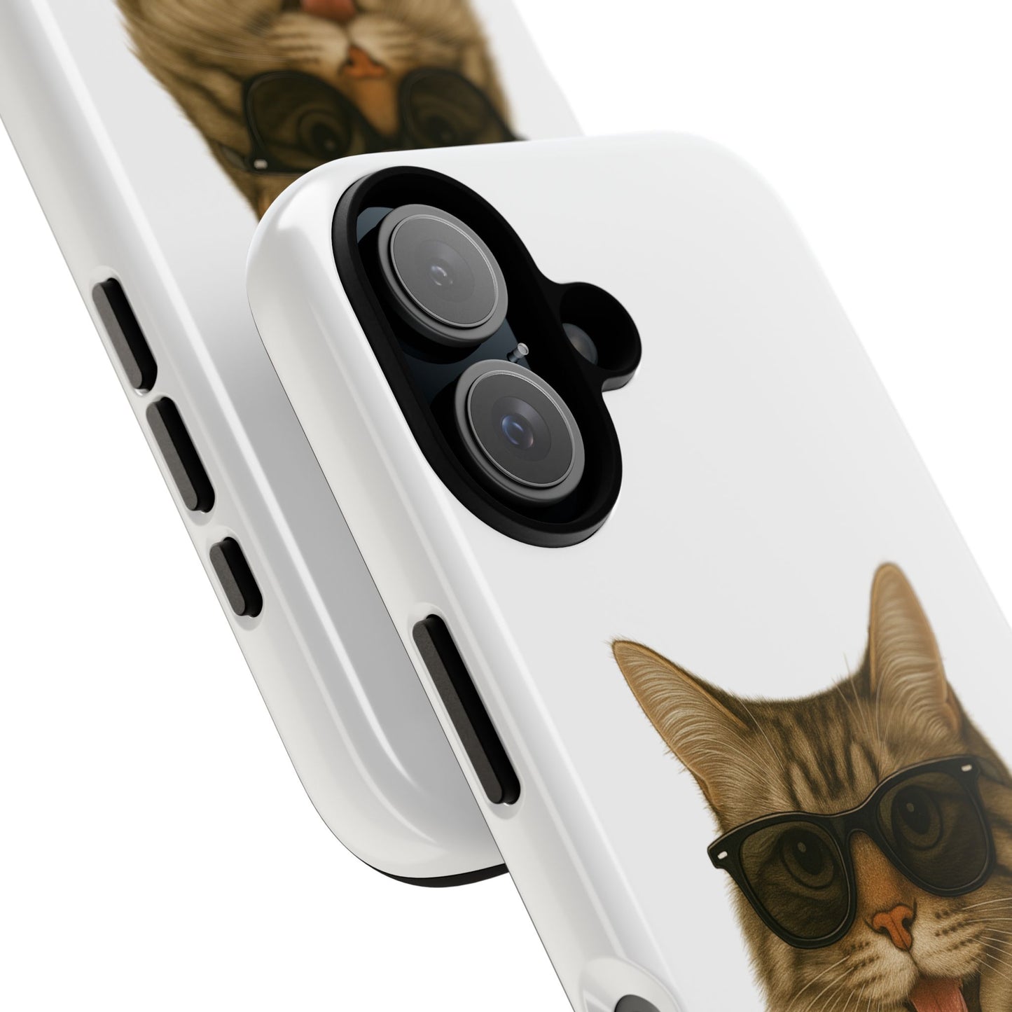 Siberian Cat Wearing Sunglasses - Tough Phone Case