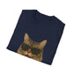 Siberian Cat Wearing Sunglasses - Adult T-Shirt