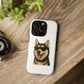 Siberian Husky Wearing Sunglasses - Tough Phone Case