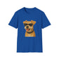 Miniature Schnauzer Wearing Sunglasses - Adult T-Shirt