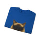 Ragdoll Cat Wearing Sunglasses - Adult Crewneck Sweatshirt