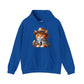 Tabby Cat in Fedora & Suit – Adult Unisex Hoodie