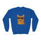 Domestic Shorthaired Orange Tabby Cat Wearing Sunglasses - Youth Sweatshirt