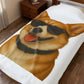 Corgi Wearing Sunglasses - Sherpa Blanket