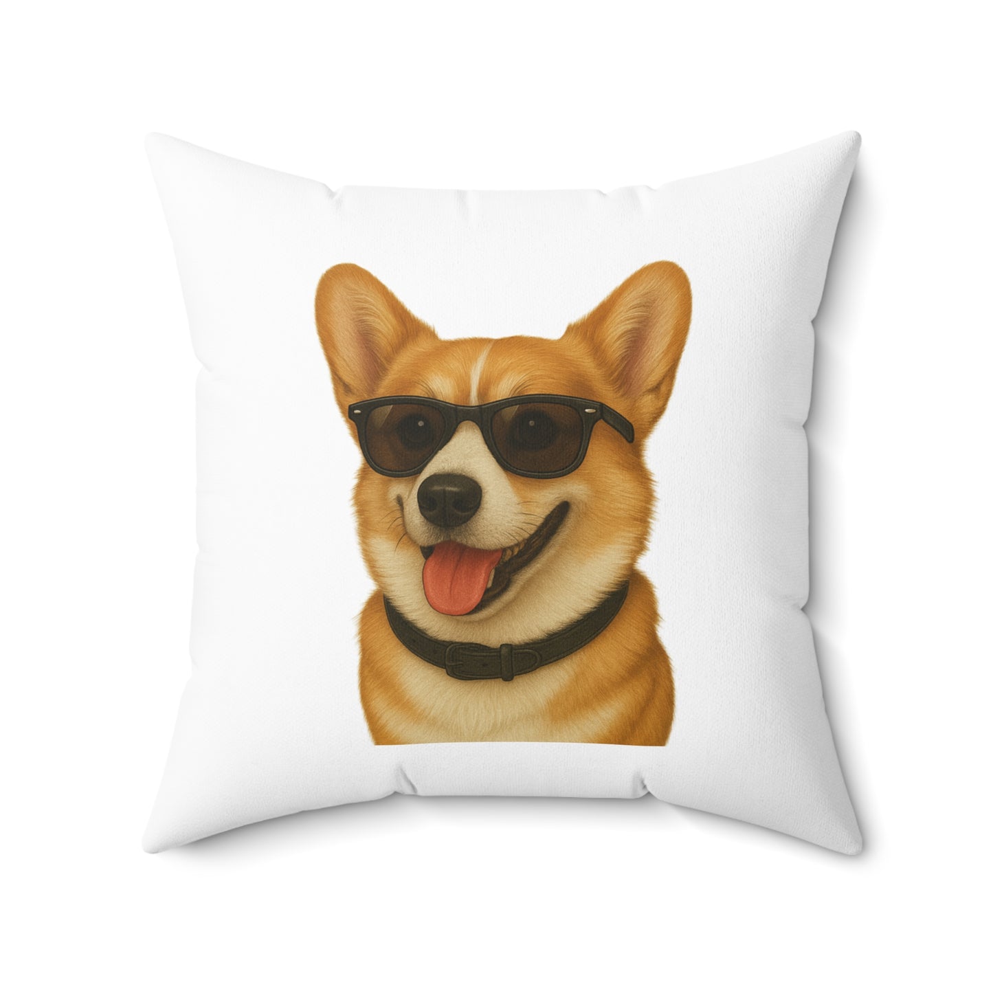 Corgi Wearing Sunglasses - Throw Pillow