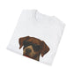 German Shorthaired Pointer Wearing Sunglasses - Adult T-Shirt