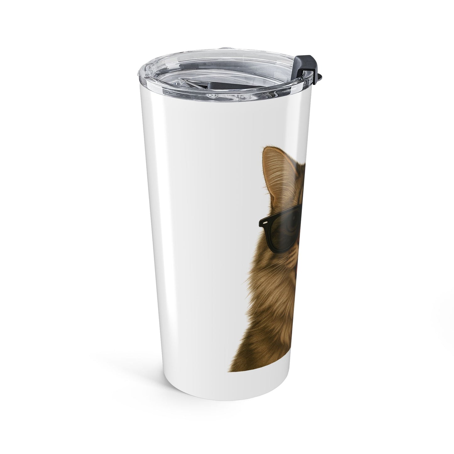Siberian Cat Wearing Sunglasses - 20oz Tumbler