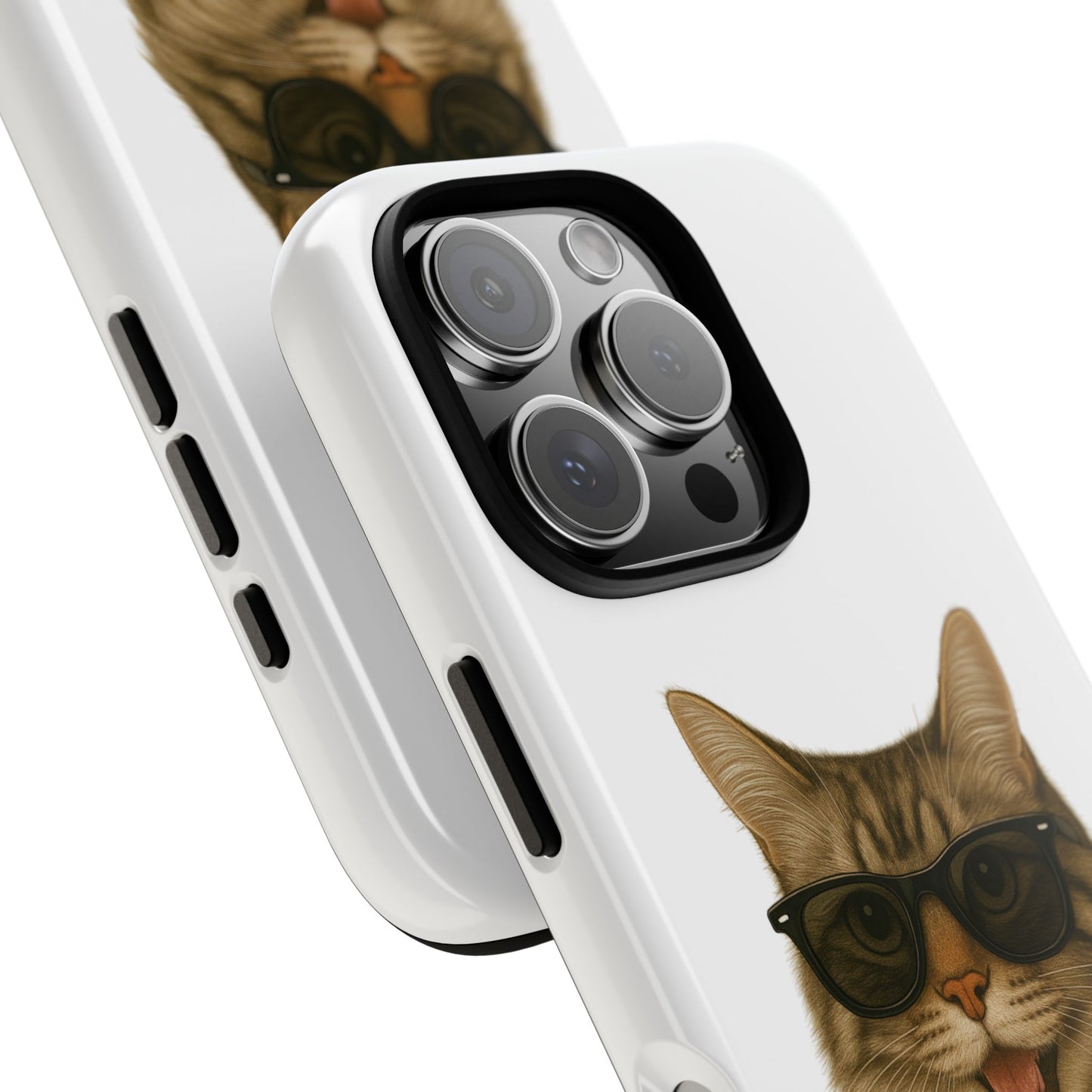 Siberian Cat Wearing Sunglasses - Tough Phone Case