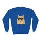 Domestic Longhaired Cream Colored Cat Wearing Sunglasses - Youth Sweatshirt
