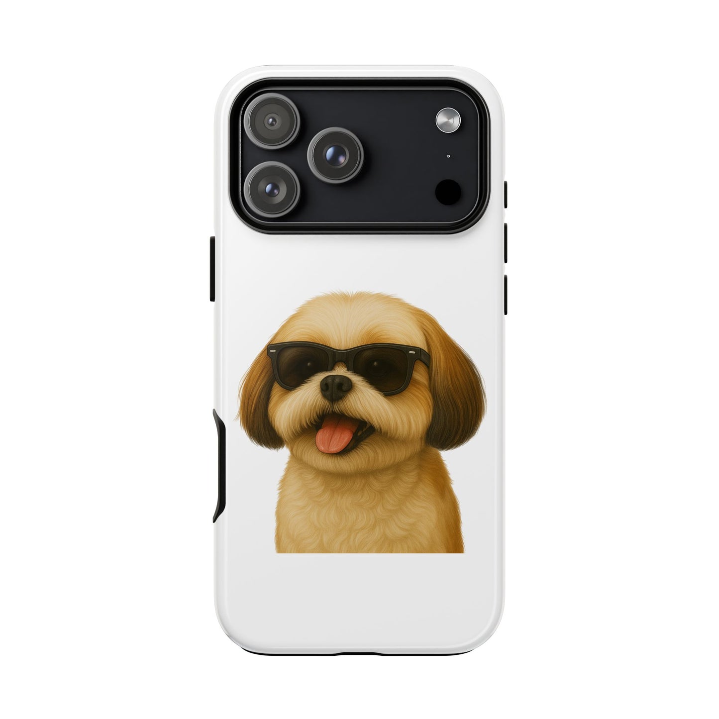 Shih Tzu Wearing Sunglasses - Tough Phone Case