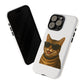 Tabby Cat Wearing Sunglasses - Tough Phone Case