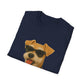 Miniature Schnauzer Wearing Sunglasses - Adult T-Shirt