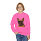 French Bulldog Wearing Sunglasses - Youth Sweatshirt