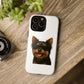 Yorkshire Terrier Wearing Sunglasses - Tough Phone Case