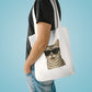 American Shorthair Silver Tabby Wearing Sunglasses Cotton Tote Bag