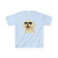 White Maltese Wearing Sunglasses - Kids Tee