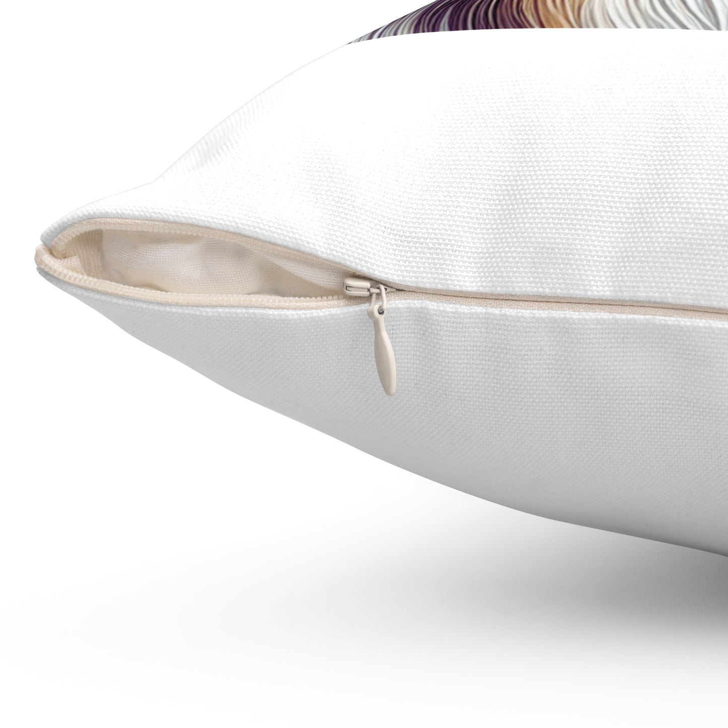 Collie Wearing a Cloche Hat - Throw Pillow