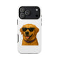 Golden Retriever Wearing Sunglasses - Tough Phone Case